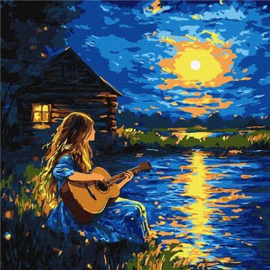 Ideyka, malowanie po numerach, Dźwięki w ciemności