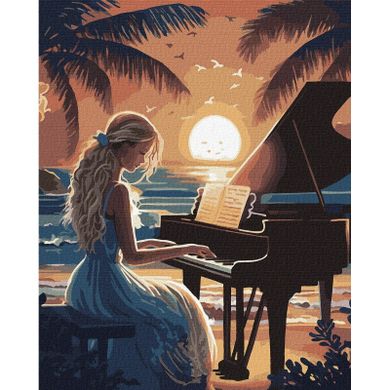 Ideyka, malowanie po numerach, Harmonia dźwięków, 40-50 cm