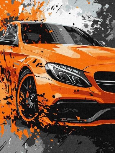 Ideyka, malowanie po numerach, Jaskrawa siła, 30-40 cm