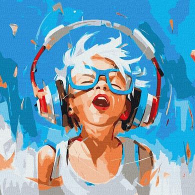 Ideyka, malowanie po numerach, Jego letnie rytmy, 50-50 cm