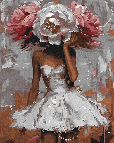 Ideyka, malowanie po numerach, Kwiatowa tajemnica