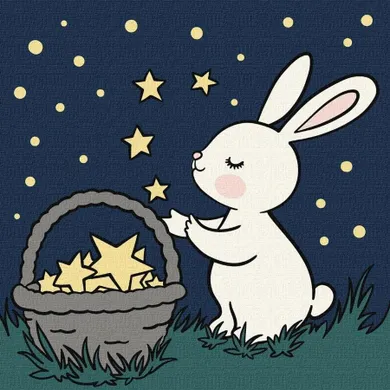 Ideyka, malowanie po numerach, Łapacz gwiazd