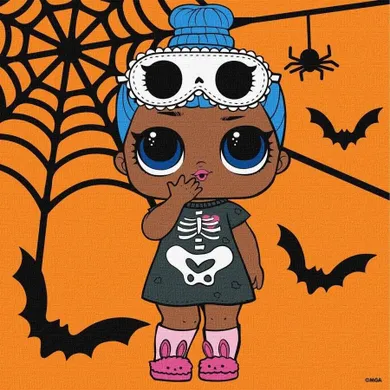 Ideyka, malowanie po numerach, L.O.L. Surprise! 25-25 cm