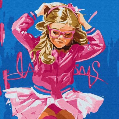 Ideyka, malowanie po numerach, Marshmallow Baby, 50-50 cm