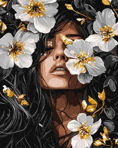 Ideyka, malowanie po numerach, Muzyka płatków metal, 40-50