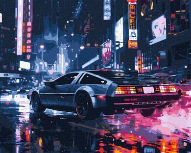 Ideyka, malowanie po numerach, Nocna podróż, 40-50 cm