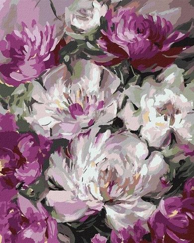 Ideyka, malowanie po numerach, Piękna kompozycja, 40-50 cm