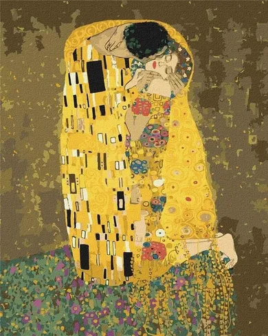 Ideyka, malowanie po numerach, Pocałunek 2 Gustav Klimt