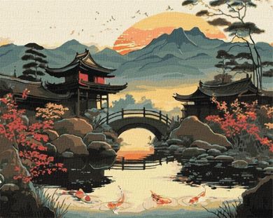 Ideyka, malowanie po numerach, Przepiękny Wschód, 40-50 cm