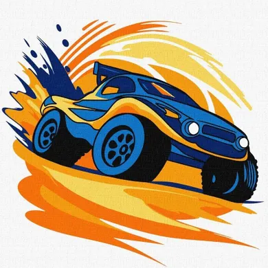 Ideyka, malowanie po numerach, Rajd