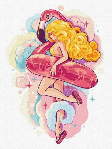 Ideyka, malowanie po numerach, Sezon plażowy, 30-40 cm