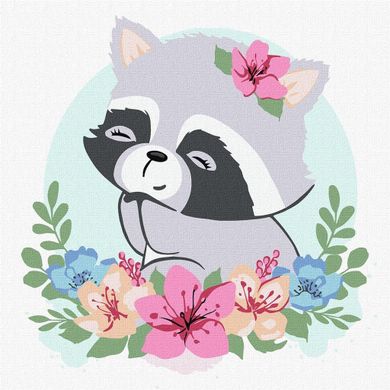 Ideyka, malowanie po numerach, Szop Kwiatowy, 30-30 cm