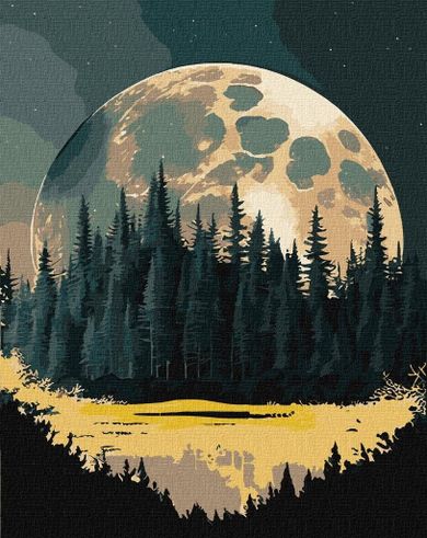 Ideyka, malowanie po numerach, Tajemnicza kraina, 40-50 cm