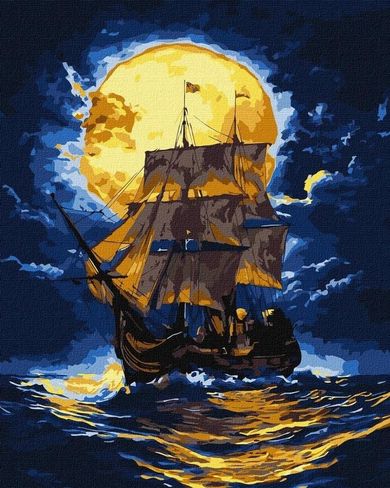 Ideyka, malowanie po numerach, Tam, gdzie niebo spotyka