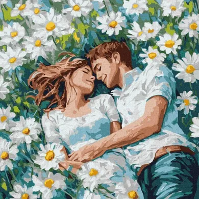 Ideyka, malowanie po numerach, Twój uścisk, 40-40 cm