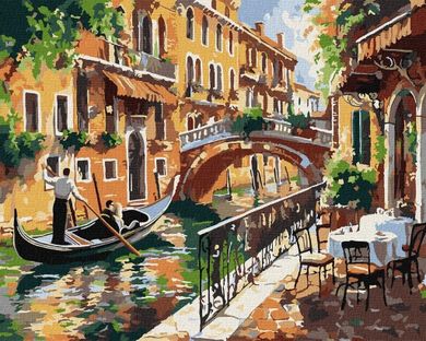 Ideyka, malowanie po numerach, Wenecki spokój, 40-50 cm