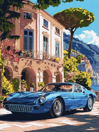 Ideyka, malowanie po numerach, Włoskie klasyki, 30-40 cm