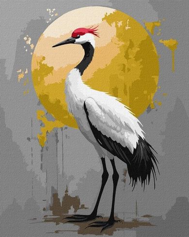 Ideyka, malowanie po numerach, Złota egzotyka, 40-50 cm