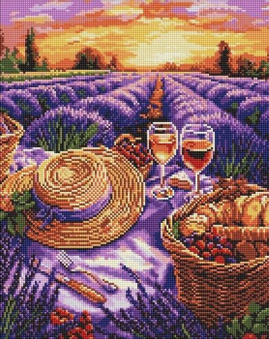 Ideyka, mozaika diamentowa, Fioletowy horyzont, 40-50 cm