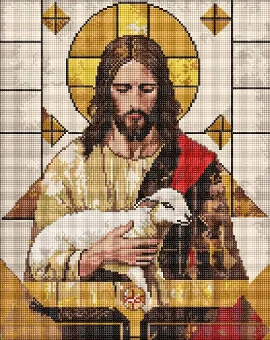 Ideyka, mozaika diamentowa, Geometria Łaski, 40-50 cm