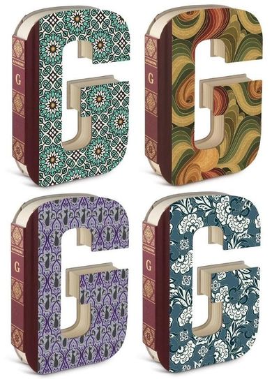 If, Alphabooks, notatnik, gładki, litera G, 1 szt.