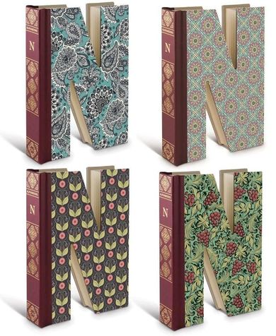 If, Alphabooks, notatnik, gładki, litera N, 1 szt.