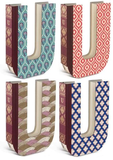 If, Alphabooks, notatnik, gładki, litera U, 1 szt.