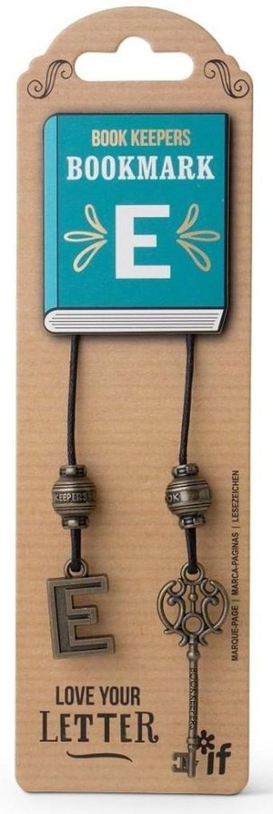 If, Book Keepers, zakładka do książki, litera E