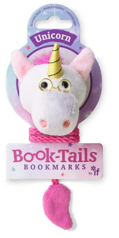 If, Book-Tails, Jednorożec, pluszowa zakładka do książki