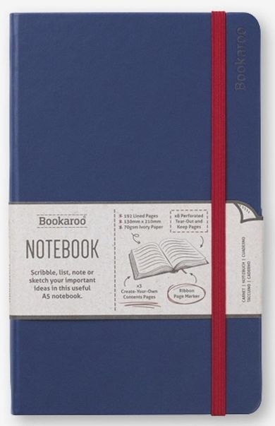 If, Bookaroo, Journal, notatnik A5, granatowy, 1 szt.
