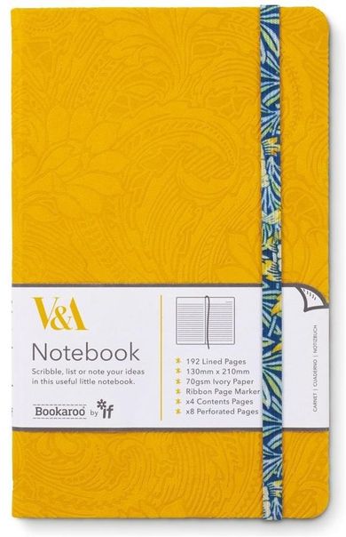 If, Bookaroo Journal, notatnik A5, V&A, Morris Tulip & Willow, 1 szt.