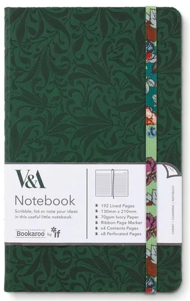 If, Bookaroo Journal, notatnik A5, V&A, Sundour Pheasant