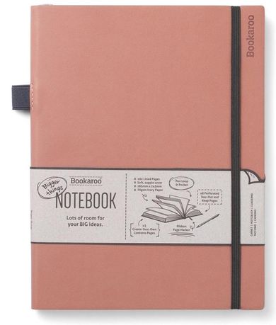 If, Bookaroo, Journal, notatnik duży, pudrowy, 1 szt.