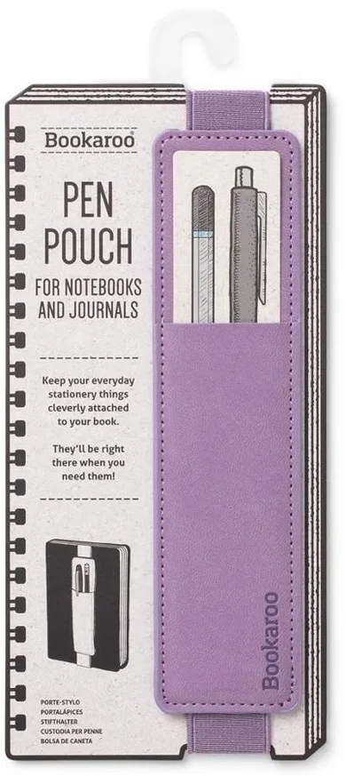 If, Bookaroo Pen Pouch, uchwyt na długopis, wrzosowy