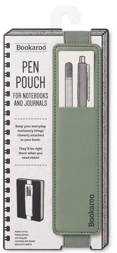 If, Bookaroo Pen Pouch, uchwyt na długopis, zielony