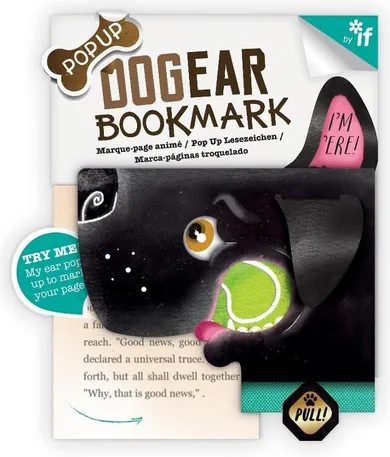 If, Dog Ear Bookmark, Diana, labrador, zakładka do książki