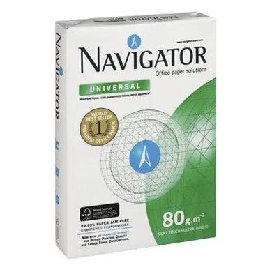 Igepa, Premium Navigator Universal, papier xero, A4, 80g/m2, 500 szt.