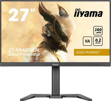 Iiyama, monitor, 27", GB2795HSU-B1, 0,2ms, VA, DP, HDMI, 280Hz