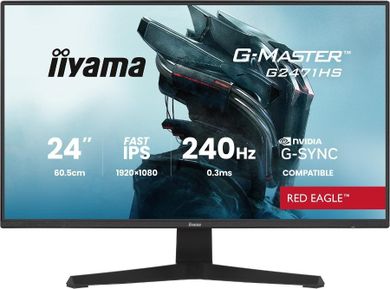 Iiyama, monitor, LED Fast IPS 23,8", G2471HS-B1, Red Eagle, 240Hz