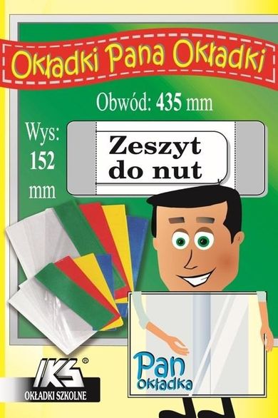 Iks, okładka zeszytowa na nuty, 25 szt.