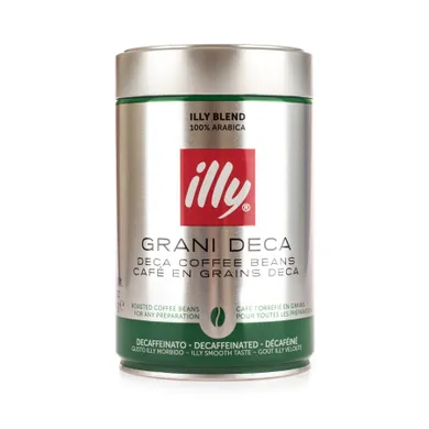 Illy, kawa ziarnista bezkofeinowa Espresso Decaffeinato, 250g