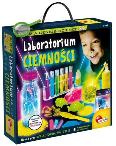 I'm a Genius, Laboratorium ciemności, zestaw naukowy