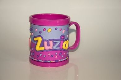 Imienny kubek dla dziecka, Zuzia