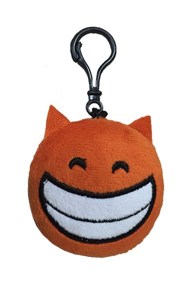 Imoji, Emotikon, brelok pluszowy, 7 cm