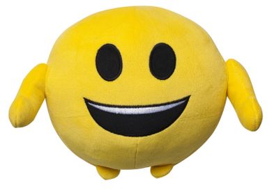 Imoji, Śmiejąca się buźka, maskotka, 18 cm