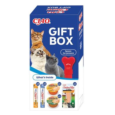 Inaba, Cat Ciao, GIFTBOX 2026, zestaw przysmaków