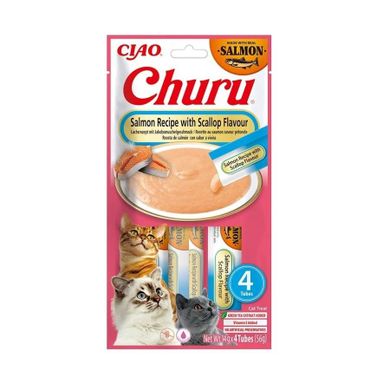 Inaba, Churu, salmon with scallo,p 4-14g