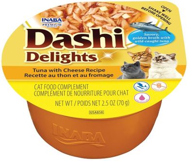 Inaba, Dashi Delights, tuńczyk z serem, mokra karma dla kota, 70g