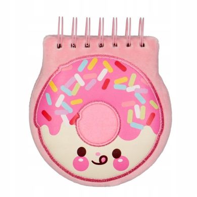 Incood, kołonotes, okrągły, 80 kartek, pączek różowy, 1 szt.