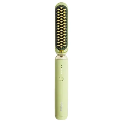 Inface, ION hairbrush, szczotka prostująca do włósów, zielona, ZH-10DS